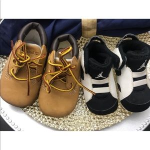 Shoes bundle: Timberlands , Converse & Jordans